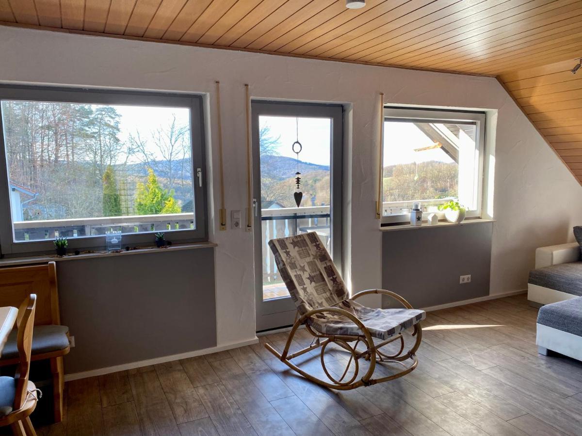 Ferienwohnung Mit Ausblick Mombris Luaran gambar